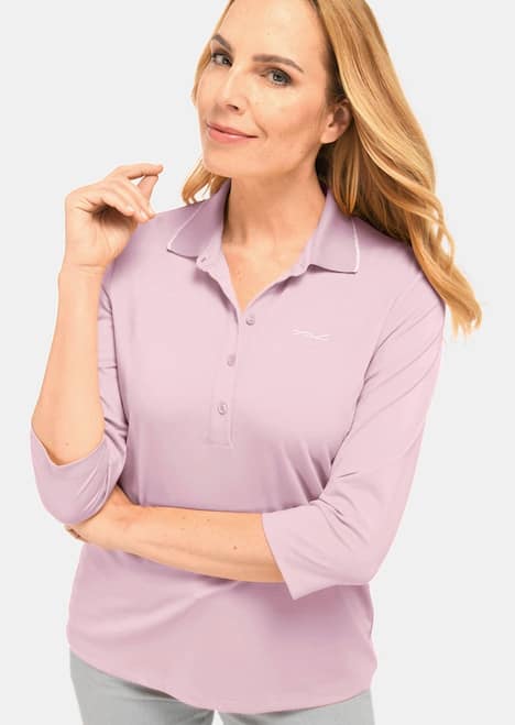 GOLDNER Poloshirt Comfortabel poloshirt van hoogwaardig micro-modal