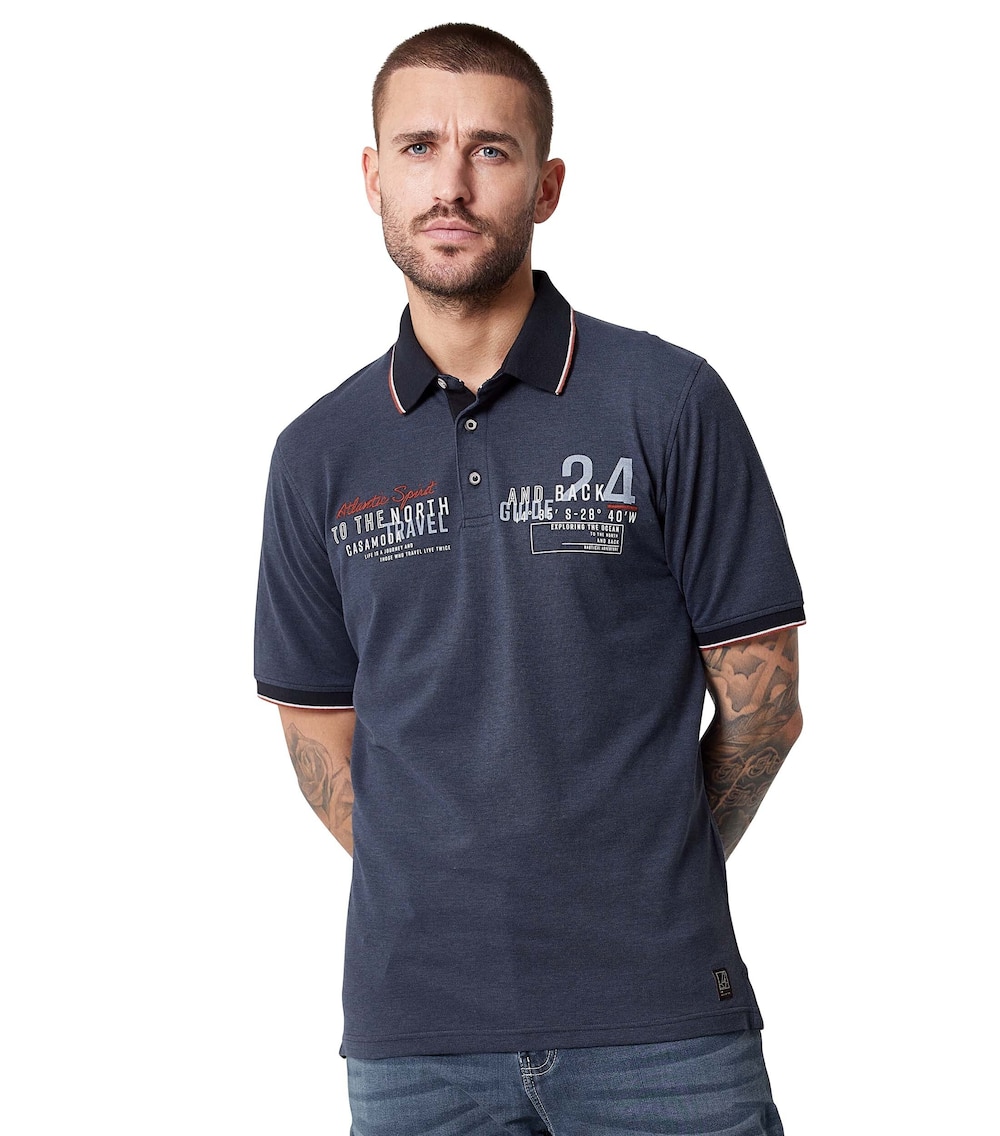 Polo-Shirt uni
