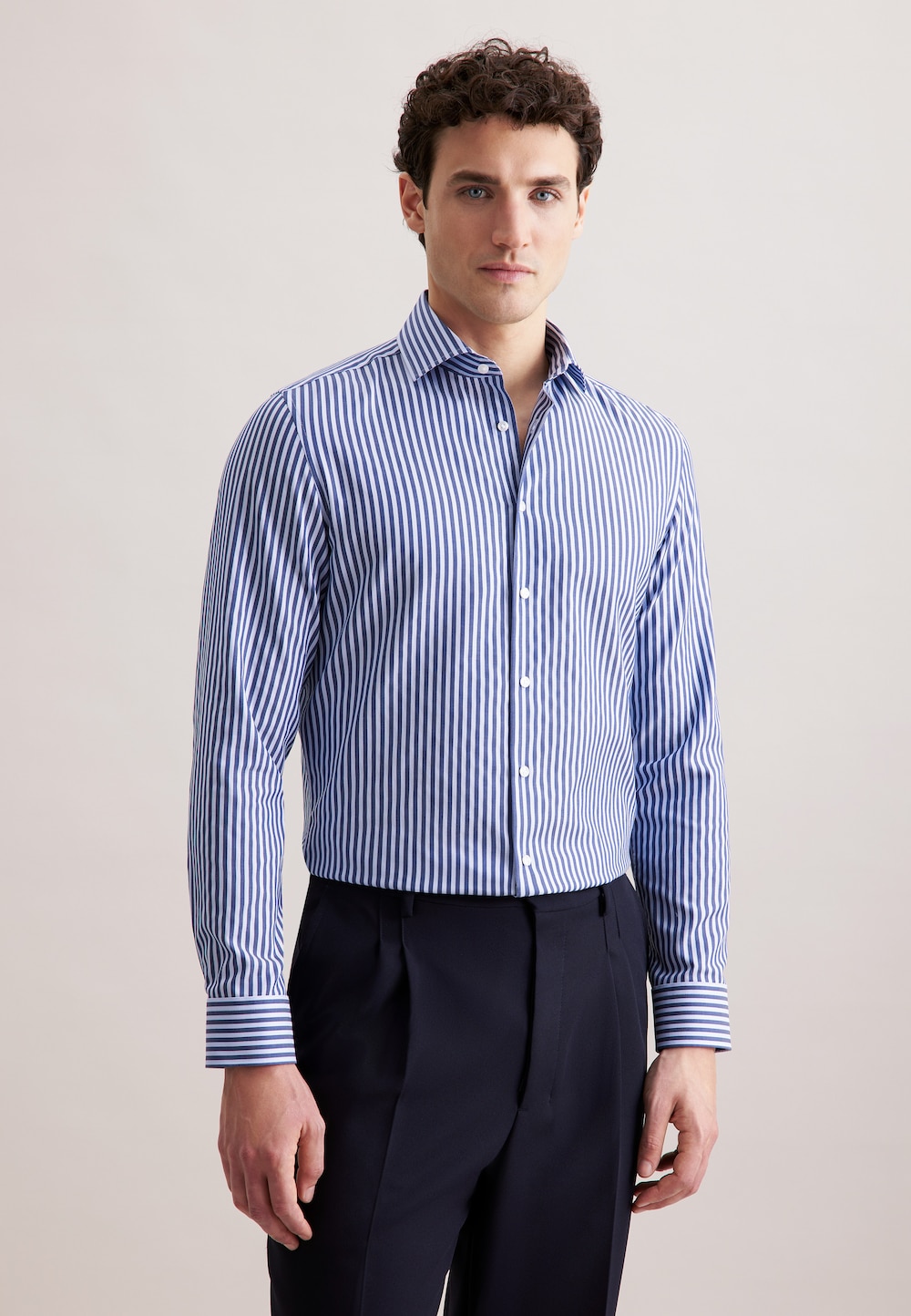 Herren Business Hemd - Gestreift