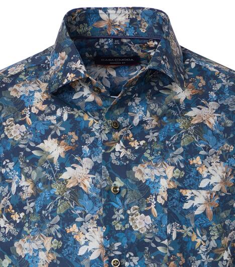 Businesshemd Print Modern Fit