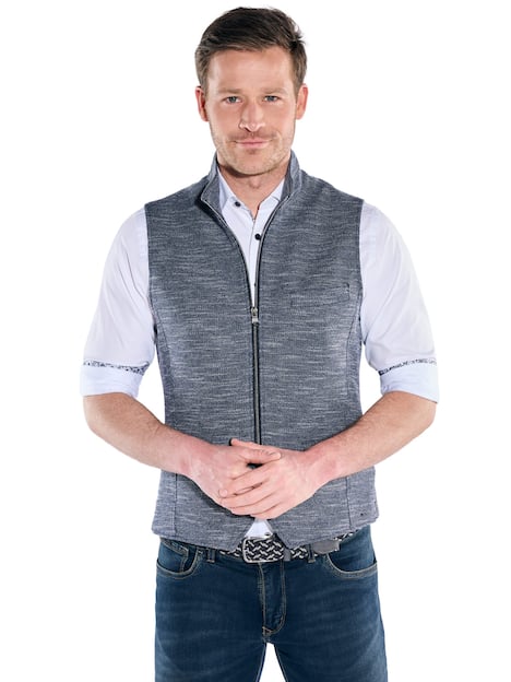 engbers Herren Weste , Indigoblau