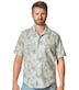 Freizeithemd Kurzarm Print Casual Fit