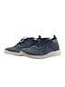 engbers Herren Sneaker aus Strick-Mesh Material , Saphirblau