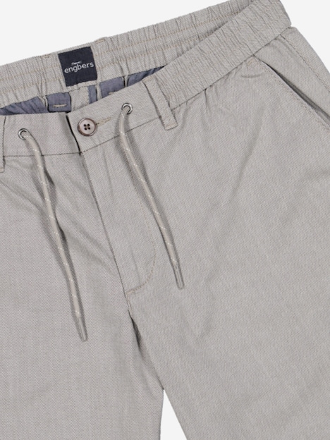 Herren Chino-Bermuda regular , Braunbeige