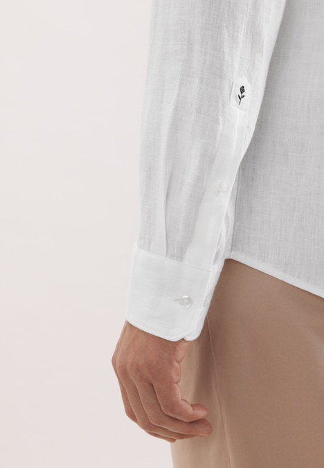 Herren Leinenhemd - Uni