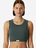 Schiesser Damen Bustier REVIVAL Paula - dunkelgrün