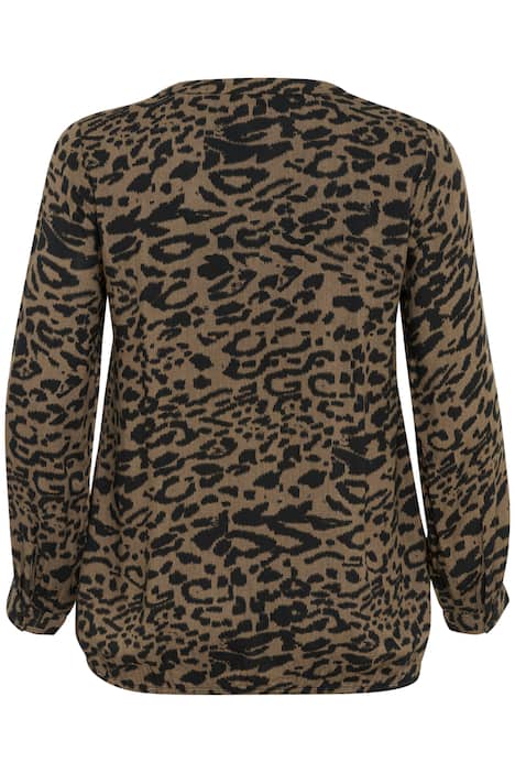 Langarm-Bluse Regular fit