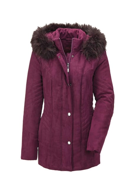 Steppjacke mit Kapuze