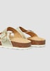 Pantoletten mit feinem Glanz-Finish
