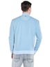engbers Herren Sweatjacke mit Stehkragen , Hellblau