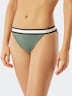 Schiesser Damen Bikini-Hose Aqua Californian Dream - khaki