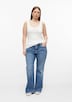 Jeans Flare / Mid Rise / Flared Leg