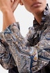 Damen Ausgestellte Bluse - Druck