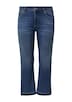 Jeans / Mid Rise / Flared Fit / offener Saum