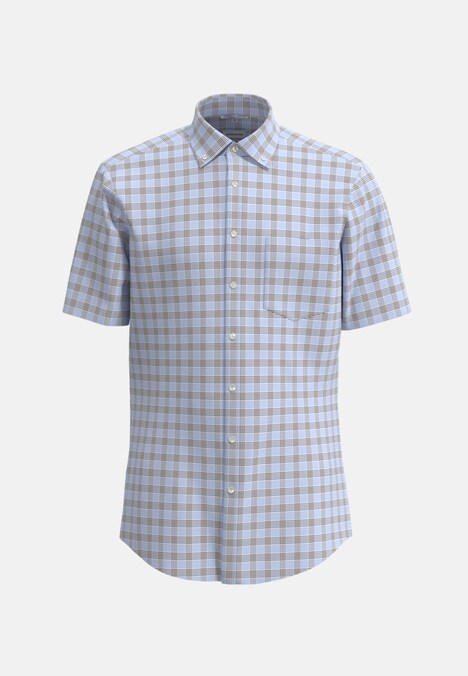 Herren Business Hemd - Karo
