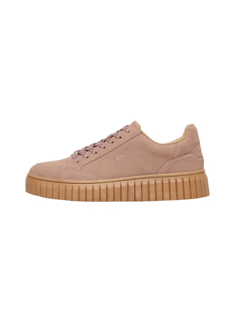 Sneaker mit Plateau-Sohle