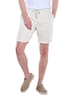 Herren Chino-Bermuda mit Tunnelzug , Hellgrau