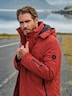 Herren Wasserabweisende Funktionsjacke , Rostorange