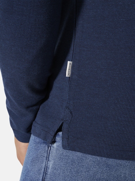 Langarm-Poloshirt LEMIN