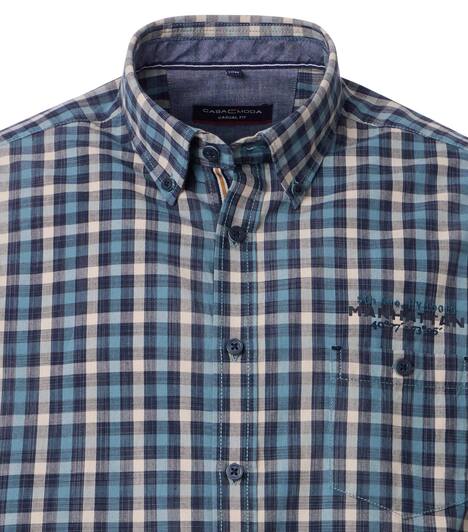 Freizeithemd kariert Casual Fit