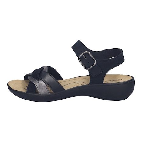 Damen Sandale Ibiza 16, schwarz-kombi