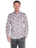 Herren Hemd langarm , Braun