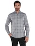 engbers Herren Langarm-Hemd kariert , Grau