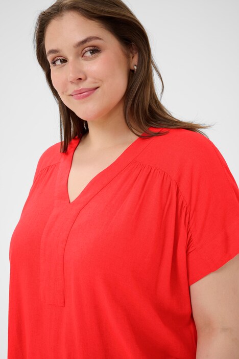 Kurzarm-Bluse Loose fit