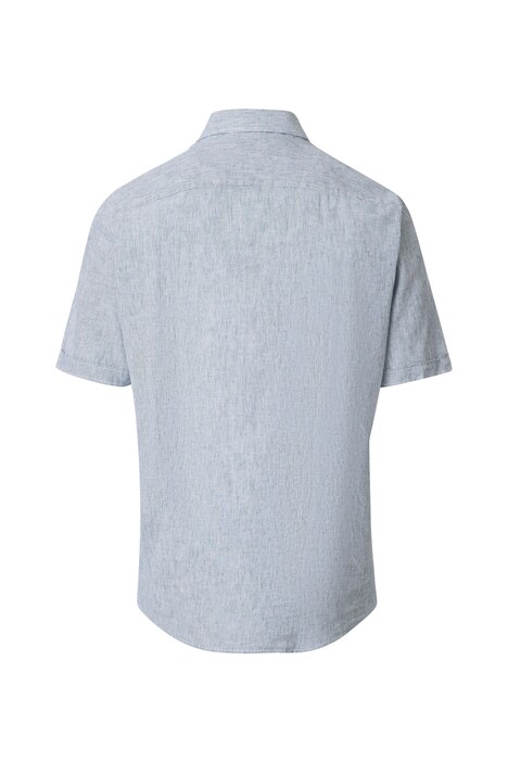 Leinenhemd Kurzarm gestreift Casual Fit