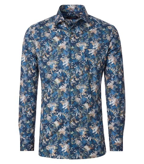 Businesshemd Print Modern Fit