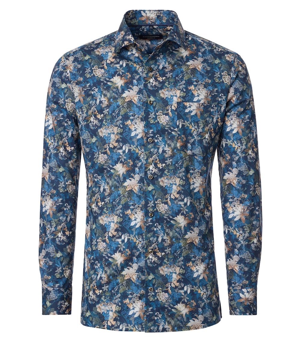 Businesshemd Print Modern Fit