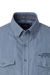 Leinenhemd Kurzarm gestreift Casual Fit