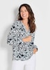 GOLDNER Blouse met print Gedessineerde blouse met unieke print