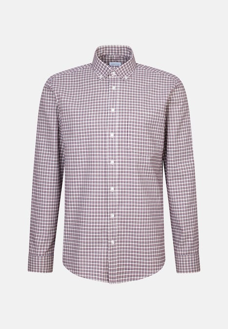 Herren Flanellhemd - Karo