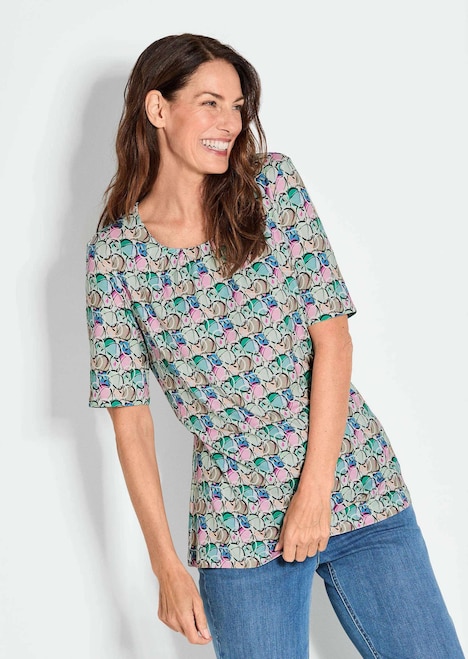 Shirt mit trendigem Druck