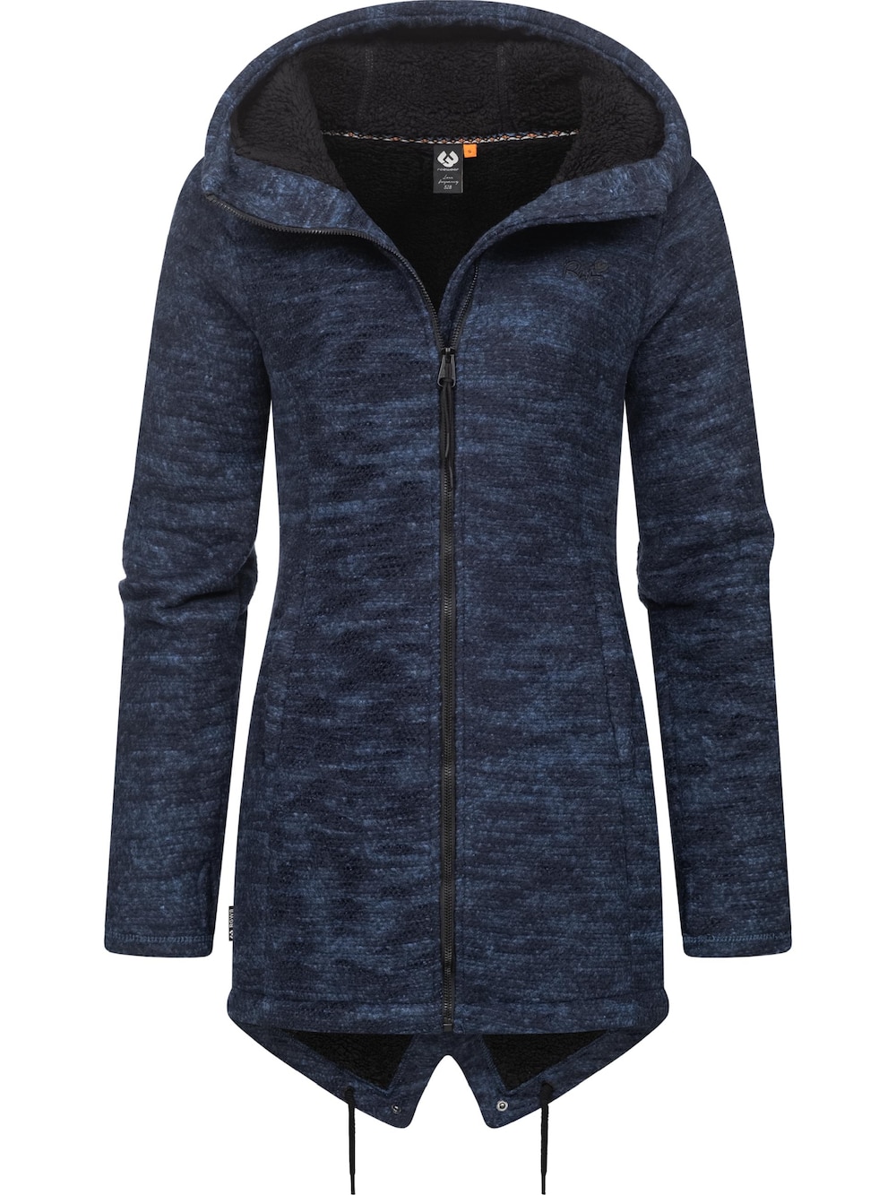 Kapuzenstrickjacke Wingi Melange