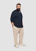 Strukturierter Pullover mit Half-Zip