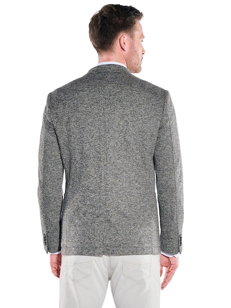 Herren Freizeit-Sakko mit Minimusterung , Beige