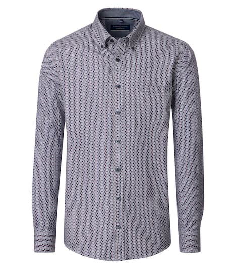 Freizeithemd Print Comfort Fit