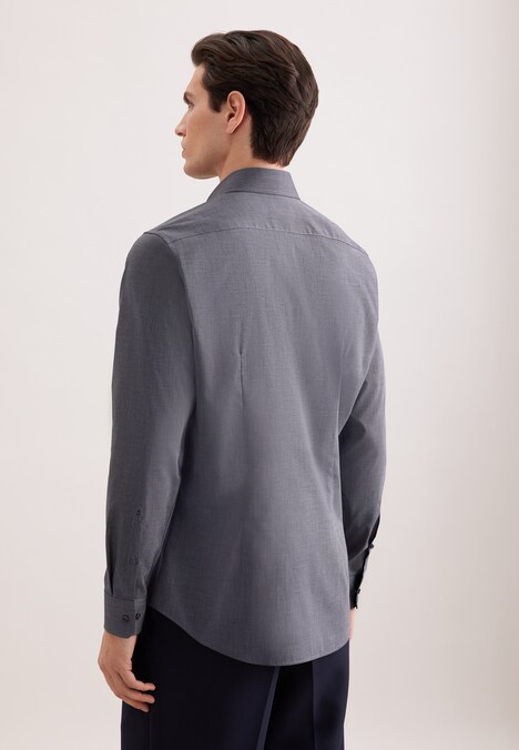 Herren Business Hemd - Uni