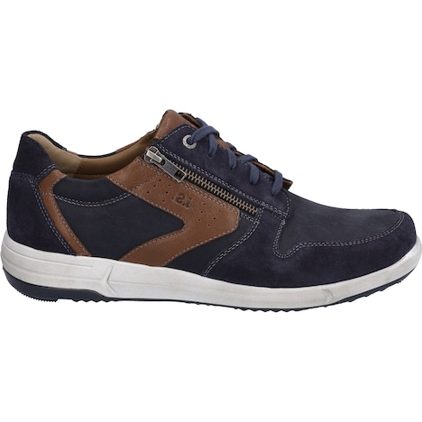 Herren Halbschuh Enrico 20, indigo-kombi