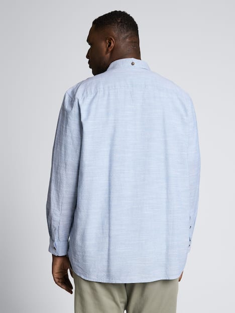 Regular Fit Hemd mit Turn-Up-Funktion