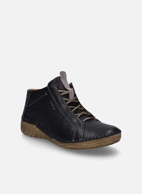 Damen Stiefelette Felicia 05, schwarz-kombi