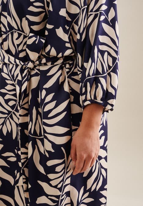 Damen Kleid - Blätter