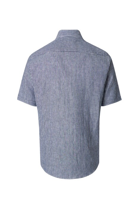 Leinenhemd kurzarm gestreift Casual Fit