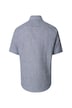 Leinenhemd kurzarm gestreift Casual Fit