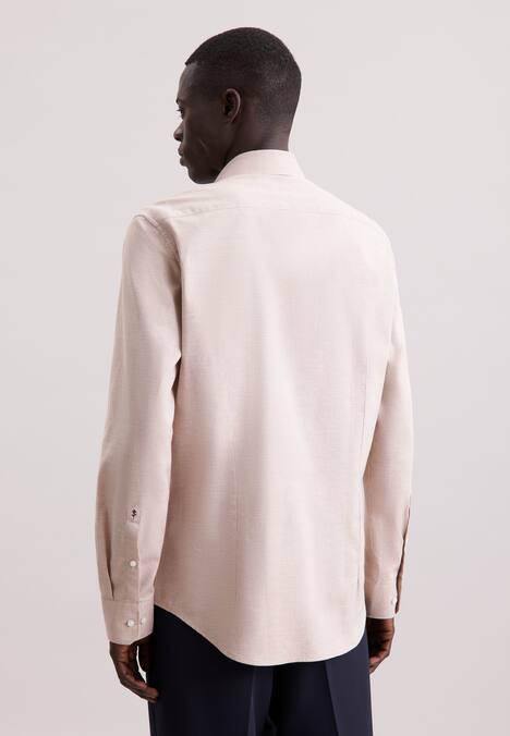 Herren Flanellhemd - Uni