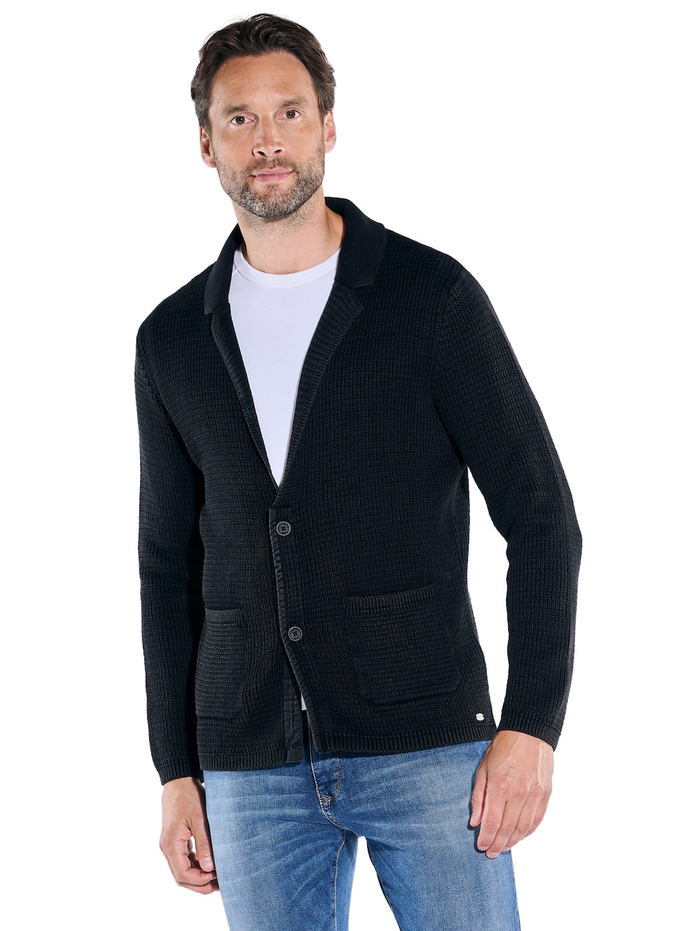 Sakko in edler Strickqualität