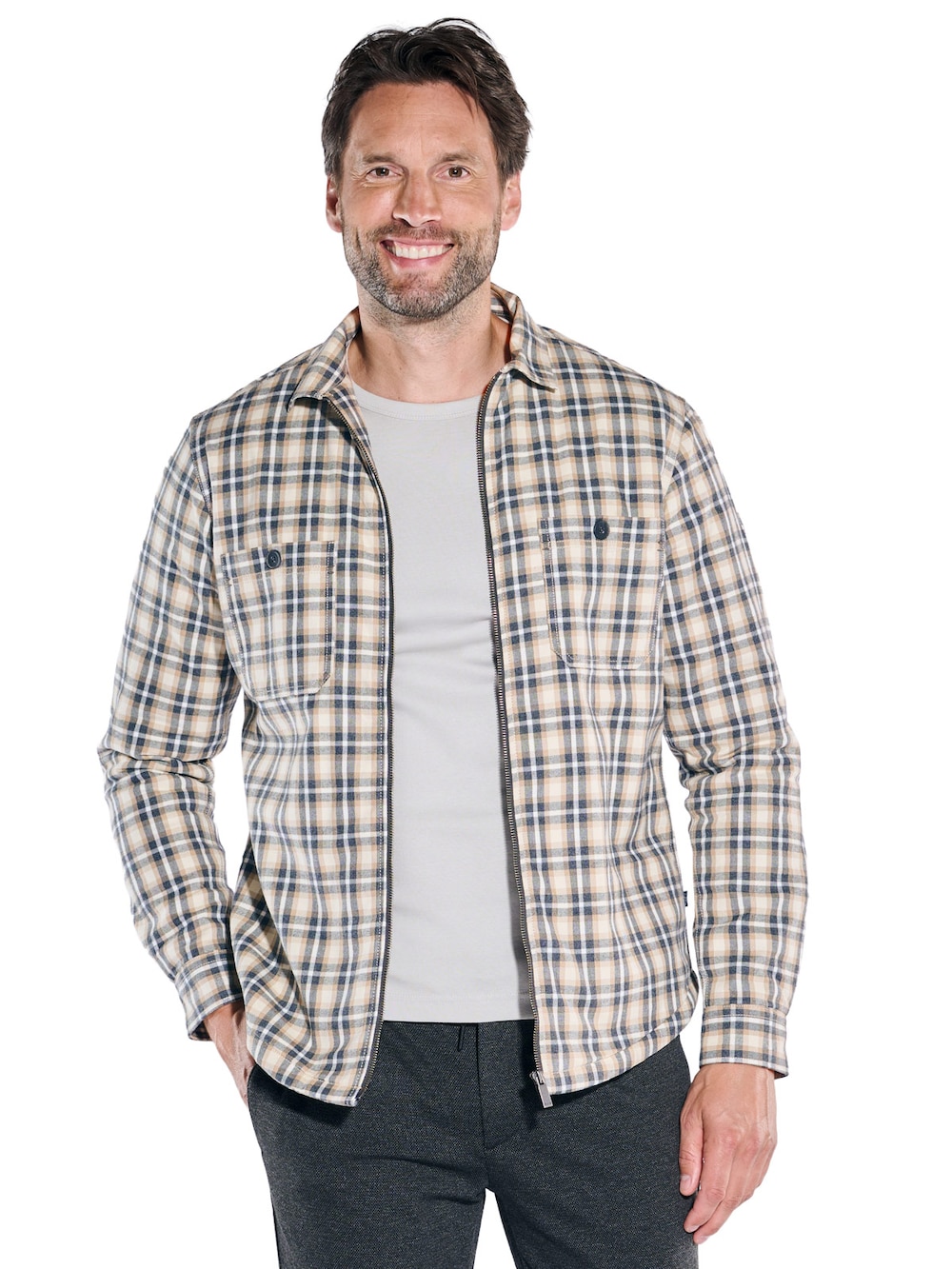 Overshirt kariert
