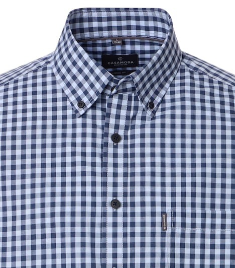 Freizeithemd kariert Casual Fit